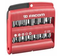 Boîte de 28 embouts série 1 High Perf' (Fente / PH / PZ / 6 pans / Torx) FACOM E.120PB