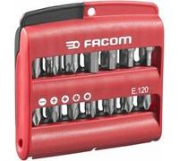 Boîte de 28 embouts série 1 High Perf' (Fente / PH / PZ / 6 pans / Torx) - FACOM - E.120PB Noir G