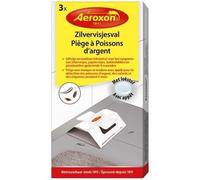 Boite de 3 pièges à poissons d'argent - AEROXON - Cafards/cloportes - Efficace 6 mois