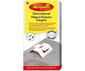 Boite de 3 pièges à poissons d'argent - AEROXON - Cafards/cloportes - Efficace 6 mois