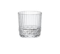 Boîte de 4 gobelets America forme basse 30 cl