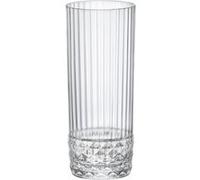 Boite de 4 gobelets hauts America 40 cl - Bormioli Rocco - Transparent / Cristal - Verre Cristallin Transparent G