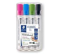 Boîte De 4 Marqueurs Pour Tableau Blanc Lumocolor 351, Assortis. Städtler 351 Wp4-1