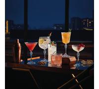 Boite de 4 verres à pied america 25 cl