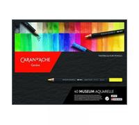 Boite De 40 Crayons De Couleur Museum Aquarelle Caran D'ache