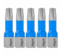 Boîte de 5 embouts T Torx - T 20 x 25 mm - WIHA - 41606