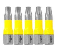 Wiha - Jeu de 5 embouts Y - Empreinte Torx T10 - 25 mm