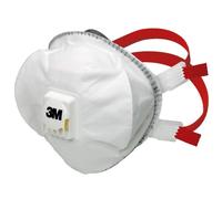 Boîte de 5 masques respiratoires coques jetables série 8835+ FFP3 RD avec soupape 3M 7100081542