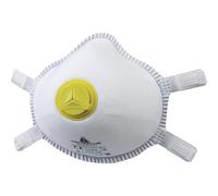 Boîte de 5 pièces faciales filtrantes FFP2 en fibre synthétique non tissée DELTA PLUS - M1200VCPL