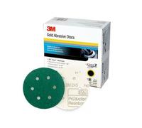 Boîte de 50 disques Abrasif Auto-agrippant Velcro Diametre 150 Hookit 245