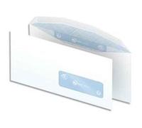 Boîte de 500 enveloppes blanches gommées 80g mise sous pli automatique C5 162x229 fenêtre 45x100 G