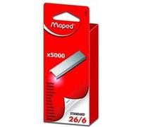 Boîte de 5000 agrafes 26/6 Maped