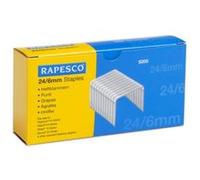 Rapesco Agrafes 24/6 galvanisées – Boîte 5000 pièces
