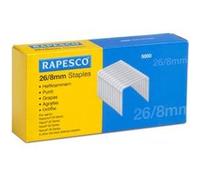 Rapesco Boite De 5000 Agrafes Galvanisées 26/8mm