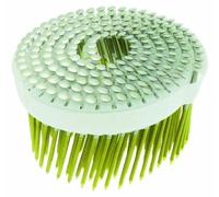 Boite de 5250 clous rouleau Plat 2.5x55mm Annelé Inox304 tête bombée lien plastique