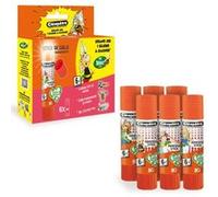 CLEOPATRE BL6BA8ADAST- Boîte de 6 bâtons de colle Transparente Adhésive Stick Asterix en 8 g