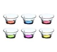 Boîte de 6 coupes à glaces Truva - Lav - Transparent / Cristal - Verre Transparent G