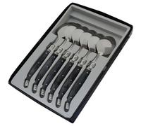Boîte de 6 cuillères à soupe Laguiole - PRADEL EXCELLENCE - Postiche gris - Acier inoxydable