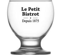 Boîte de 6 gobelets Bistrot 21 cl - Lav - Transparent / Cristal - Verre Transparent G