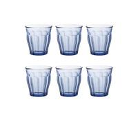 Le Picardie - Verre à eau - Bleu Marine - 25cl (Lot de 6)