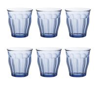 Le Picardie - Verre à eau - Bleu Marine - 25cl (Lot de 6)