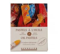 Boîte De 6 Pastels À L'huile Sennelier Couleurs Assorties - Initiation