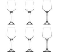 Boîte de 6 verres à pied Cépages 33 cl - Trend'up - Transparent / Cristal - Verre Transparent G