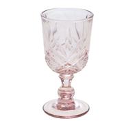 Boîte de 6 verres à pied rose
