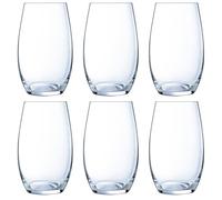Boîte de 6 verres hauts en verre 40 HEF & SOMMELIER PRIMARY