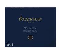 Boîte de 8 cartouches bleues effaçables grande contenance WATERMAN