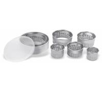 Boîte de 8 Découpoirs Ronds Cannelés - Pujadas