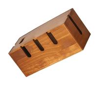 Boîte de Câbles en Bois Rustique pour Bureau et Maison, Organise | Cache Cable Boite Bois, Boîte de Gestion des Câbles, Boîte de Rangement pour Câbles, Boite Rangement Prise