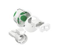 Boîte de centre encastrée avec couvercle affleurant Multifix Schneider Electric