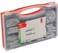 Fischer 040991 - Mallette professionnelle Tacos Goujons Sx/Ux/ (290 Uds) Gris