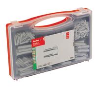 Boîte de chevilles Fischer SX / UX, nylon, rouge, 1 set
