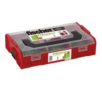 Boîte de chevilles universelles FIXtainer UX Green Fischer 532894, 210 pcs.