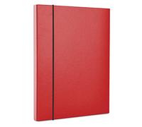 Boite De Classement à élastique OFFICE PRODUCTS PP A4/40 Rouge / / Type-Extensible/Type-Avec élastique/Matériau-Carton/pp/Placage-Simple Face/Couleur-Rouge/Format-A4