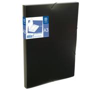 Boîte de classement COOLBOX A3 dos 3 cm Polypropylène - Essentiel Recycle - Viquel - 42,5 x 30,5 x 3 cm