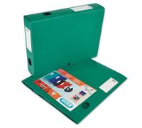Boîte de classement ELBA plastique dos de 6 cm vert