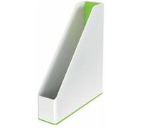 Leitz Porte-revues A4 WOW – bicolore blanc/vert – 53621054