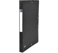 Boîte de classement EXACOMPTA Scotten à élastique carton 2,5 cm noir G