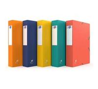 Boîte de classement Bicolor Recyc+, A4, assorti