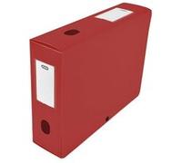 Elba Boîte de classement à monter 400094587 dos 80 mm polypropylène opaque 24 x 32 cm Rouge