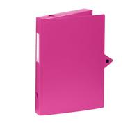 Boîte de classement plastique Viquel Class Doc - Essentiel Recycle - dos 4 cm - fuchsia