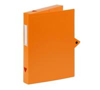 Boîte de classement plastique Viquel Class Doc - Essentiel Recycle - dos 4 cm - orange
