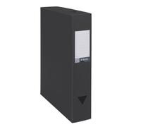 Boîte de classement plastique Viquel Essentiel dos 6 cm - noire