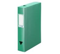 Boîte de classement plastique Viquel Essentiel dos 6 cm - verte