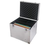 Boîte de classement suspendue HMF 14812-02 en aluminium pour dossiers suspendus DIN A4 41 x 33 x 36 cm