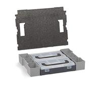 Boîte de Cloisonnement Inserts Système de Classement avec Tampons de Couverture pour Bosch Sortimo L-BOXX 102 | aussi Adapté pour le Nouveau L-BOXX G4 - Modèle 102, Mini