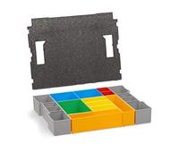 Boîte de Cloisonnement Inserts Système de Classement avec Tampons de Couverture pour Bosch Sortimo L-BOXX 102 | aussi Adapté pour le Nouveau L-BOXX G4 - Modèle 102, H3